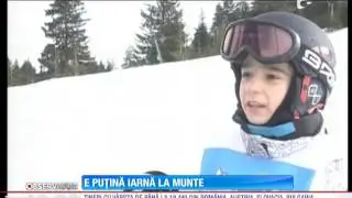 Iarna și zăpada lipsesc de la munte