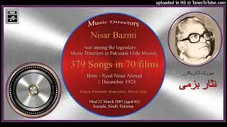 Yun-Zindagi-Ki-Rah-Mehdi-Hassan - Masroor Anwar - Music - Nisar Bazmi Aag  1967 - Vinyl