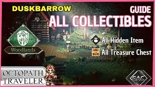 Duskbarrow - All Treasure Chest, All Hidden Item | OCTOPATH TRAVELER | Woodlands GAC