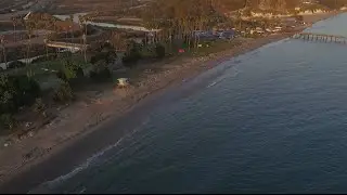 Goleta Beach Aerial Footage