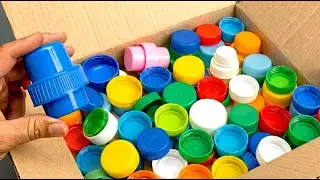 Я делаю МНОГО из них, и ОЧЕНЬ ЛЕГКО ПРОДАТЬ! Удивительная идея с крышкой от бутылки! 6 Гениальных Ид