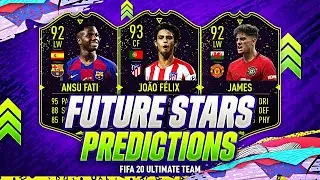 FIFA 20 | FUTURE STARS RATINGS PREDICTIONS⭐| w/ HALAND, MOUNT,  GREENWOORD J.FELIX & ANSU FATI ✅⚡
