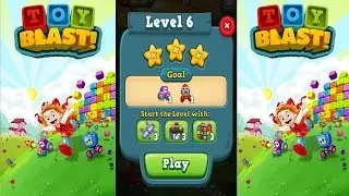 Toy Blast Level 6 HD 1080p