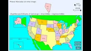 50 States puzzle