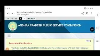 APPSC Group 2 Notification 2025/APPSC Group 2 2025 Notification/APPSC Latest News Today/APPSC news