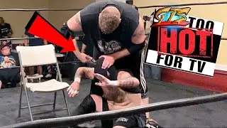 Wrestler STAPLES SHIRT To OPPONENTS FOREHEAD! SWF Fire It Up Indy Wrestling Event!