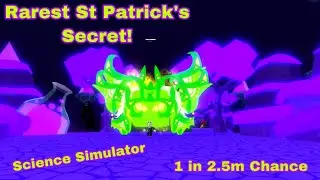 Hatched the New *Lucky Ouroboros* Secret pet in Science Simulator! (Roblox)