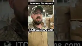 Apparel Mystery Boxes and Brand Name Clothing Liquidations - JTCAuctions.com