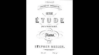 Stephen Heller Op  96 Grand &eacute;tude de concert