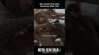 Why Ocelot Only Uses Revolvers After This #metalgearsolid #mgs3