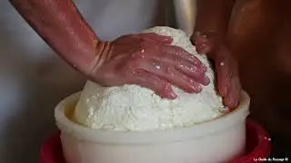 Fabrication de fromage d'estive selon les traditions #fromage #pyrenees #fromagefermier