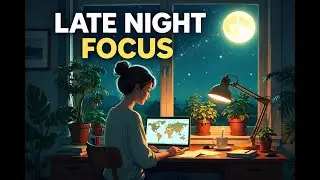 Late Night Study | Pomodoro 25/5 (1.5 Hours) | Brown Noise | ADHD relief