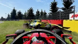 INSANE BATTLE!! || F1 2022 World Cup Race 4 SPA