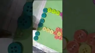 #buttonchallenge#kidscrafts#artandcraft🥰😍