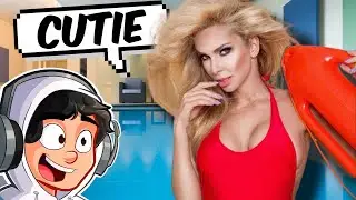 Me and THE LIFEGUARD! *SUS* (FULL STORY)