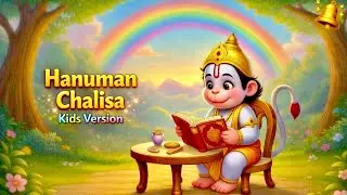 हनुमान चालीसा | Hanuman Chalisa for Kids 🎶 | Let’s Sing with @AmazingWondersforkids #trending 