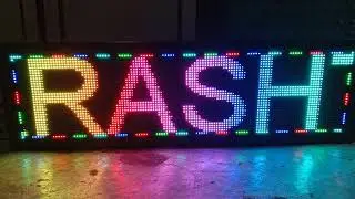 RGB LED display board P10