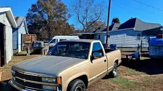 #weekend project #busywork #backup #camera #lights fixed for #roadtrip #90s #silverado