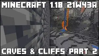 Minecraft 1.18 - Snapshot 21w43a - New World Blending!