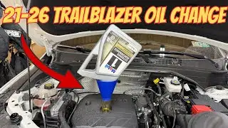 How to Change Oil on a 2021-2026 Chevy Trailblazer 1.3L Turbo (DIY Step-by-Step)