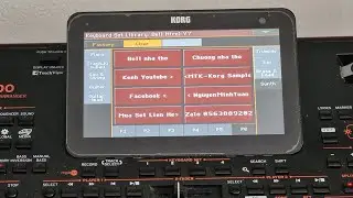 DEMO SET KORG V7 - Sample Pa700-Pa1000-4X-5X 2022 / Mua Set Li&ecirc;n Hệ Zalo 0563889202