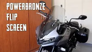 Powerbronze Flip Windscreen Install - 2022 Triumph Tiger Sport 660