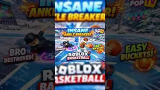 INSANE ANKLE BREAKER 😭🩼 Roblox Basketball #roblox #basketball