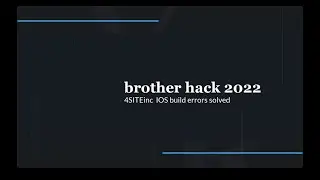 How To Compile Flutter plugin air_brother For IOS.  resolved