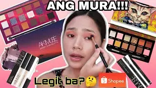 JUST WOW!!! NEW AFFORDABLE MAKEUP SA SHOPEE 2020 (legit ba?) | ReaBaguinaon