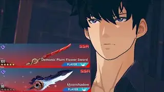 Solo Leveling: Arise - THE ABSOLUTE BEST WEAPON COMBO FOR SUNG JINWOO | Moonshadow and Plum Sword