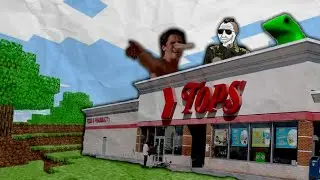 GARBAGE MICE GO SHOPPING LIVE REACTION  (In minecraft)| GARBAGEMICE #14