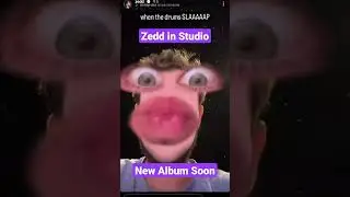 Zedd in Studio - New Album Soon #zedd #newsong #newid #edm #newalbum #id #shorts #martingarrix