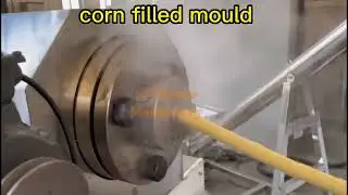 corn filled corn sticks snacks making machine