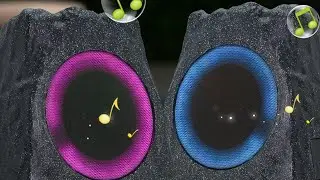 Uuffoo Solar Rock Speakers &ndash; Waterproof, Colorful Lights, and Music for Your Outdoors! 🌳🎶