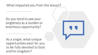 Midpoint Devotional -Singleness