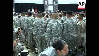 Immigrant soldiers take oath to become US citizens