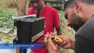 Atilze Smart Fertigation Installation at Okra Farm