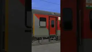 LHB Red Coaches enter Station for final Approval by Railmen. #LHB #wds6