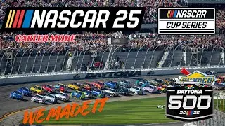 NASCAR 25 Career Mode | First Cup Race Daytona 500