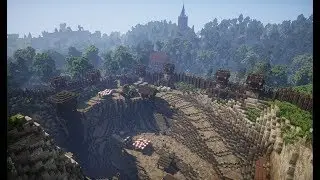 Medieval Quarry & Surroundings | Minecraft Cinematic