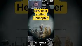 Застрявший вертолет против RPG #поле битвы #игра #поле битвы6 #bf6