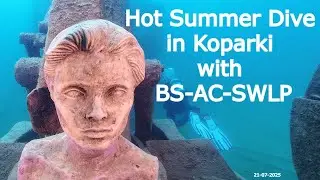 Hot Summer Dive in Koparki. Letnie Nurkowanie na Koparkach  z BS-AC-SWLP (same as  AOI UWL-03) 4K60
