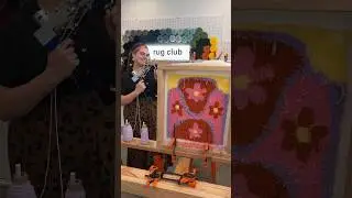 Make your own rug at Rug Club OKC located in the Paseo Arts District!