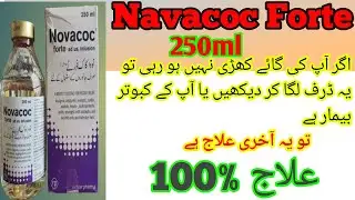 Novacoc forte 250ml injection ||  animals and birds ||  Novacoc forte ka istimal || urdu || hindi