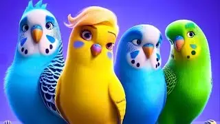 Sound Therapy Budgie Sounds in spring beautiful sunny day | Animal and bird aviaries