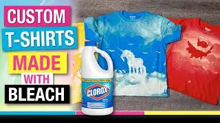 Make Your Own Custom Bleach T-Shirts!