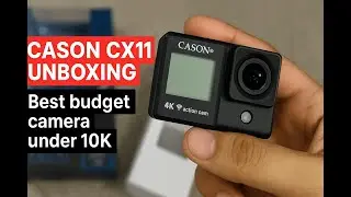 Best Budget GoPro Alternative? | CASON CX11 4K Action Camera Unboxing