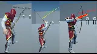 Let's shoot real arrow in unity. How to make Archer game in unity part 3.