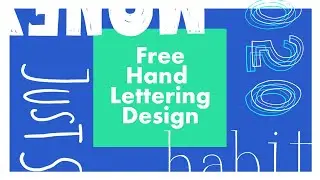 Free Hand Lettering Design For Your Content