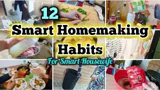 12 Homemaking Habits For Smart Housewife | A Productive Day Routine | A day In My Life |  WomeniaATF